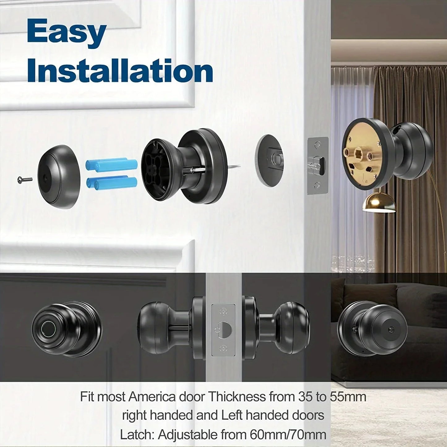 MyLock Fingerprint Door Knob ™ - MyLock