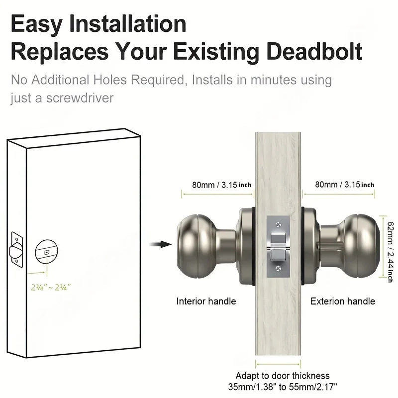 MyLock Fingerprint Door Knob ™ - MyLock