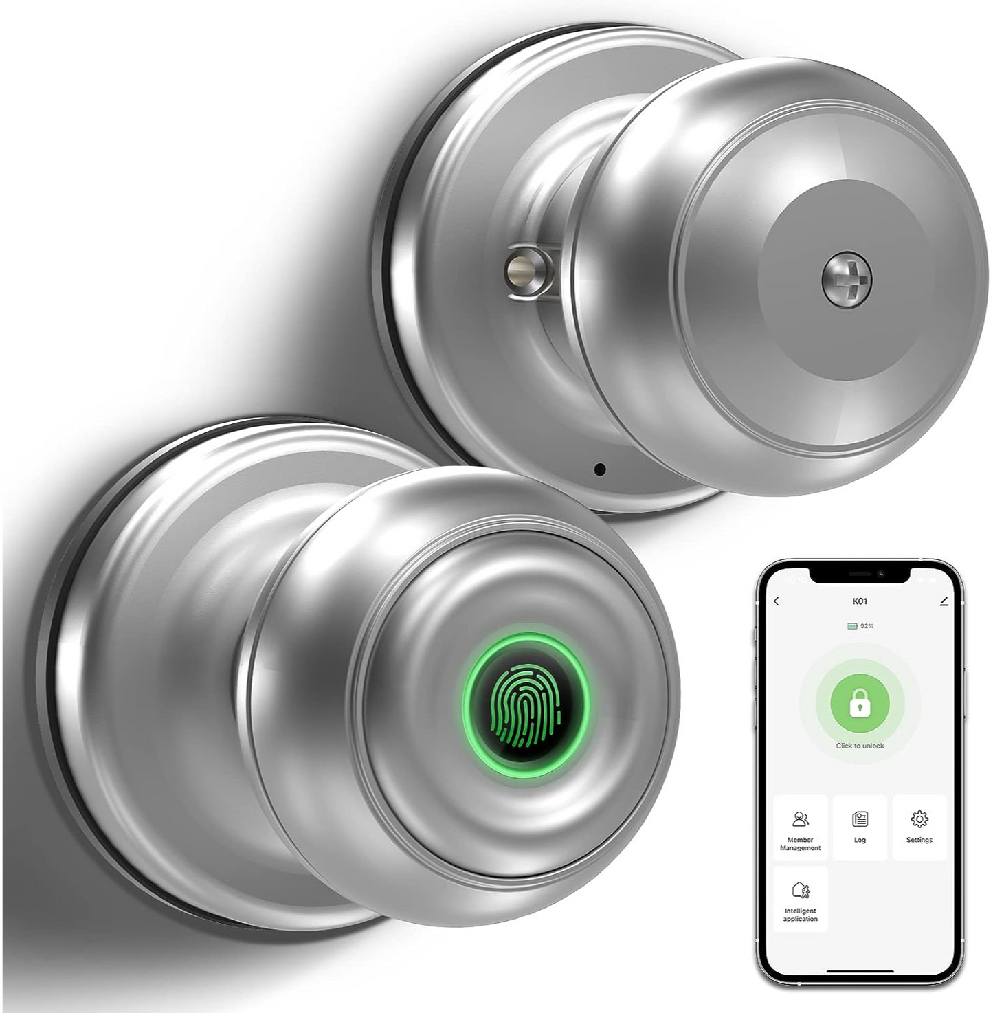 MyLock Fingerprint Door Knob ™ - MyLock
